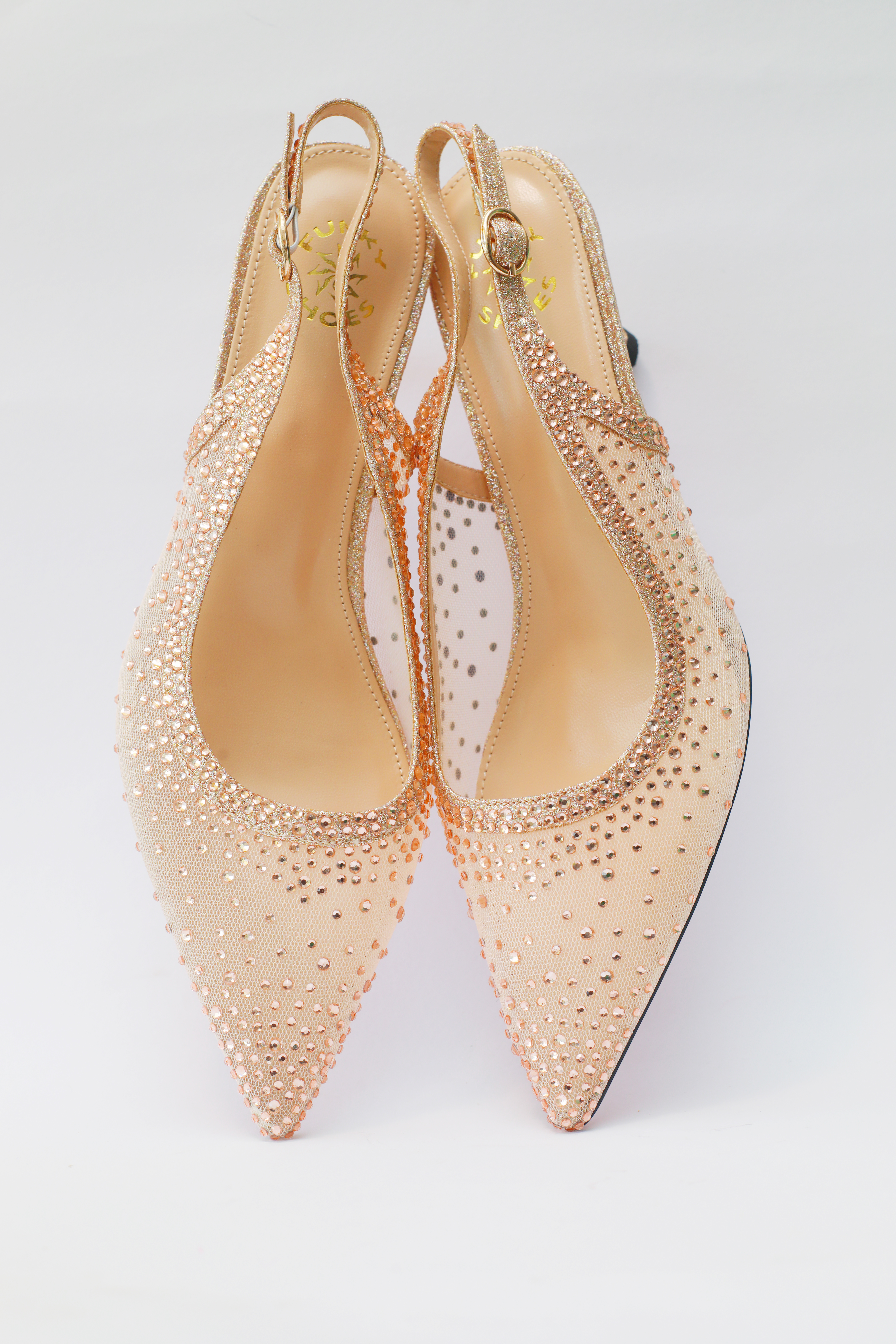 LOLA Sandal – Champagne Crystal Edition 